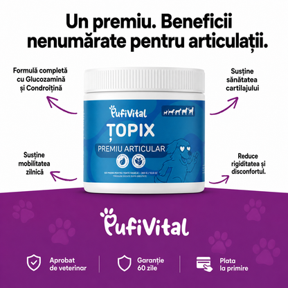 120 ȚOPIX – PREMIU PENTRU ARTICULAR
